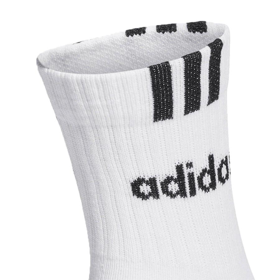 ADIDAS Носки унисекс, упаковка из 12 пар, мягкие, размер 3S, линейные — фото 4