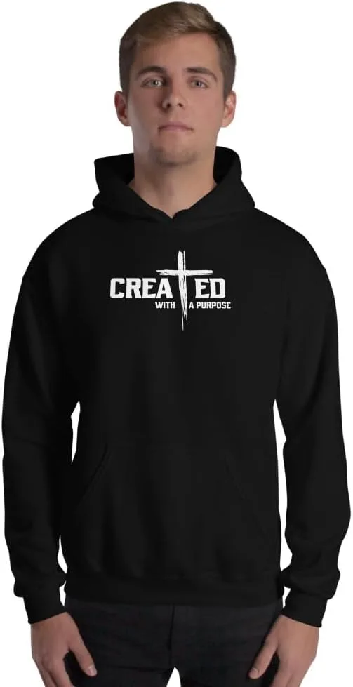 Худи Christian Unisex Created With a Purpose Generic, черный
