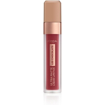 

L'Oreal Paris Les Chocolats Ultra Matte Liquid Lipstick оттенок 864 Tasty Ruby 856 70% Yum, L'Oreal