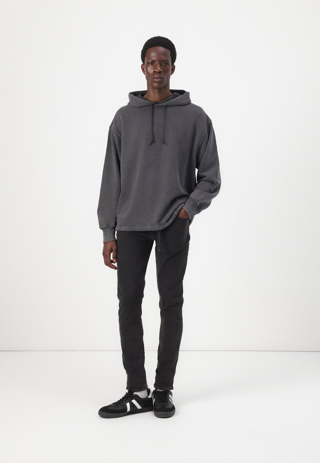 Толстовка с капюшоном SPORT PONCHO - Sweatshirt GAP, черный — фото 2