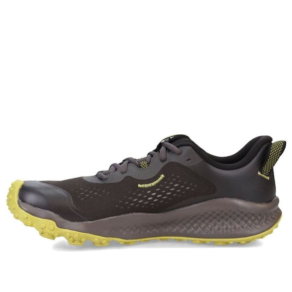 

Кроссовки charged maven trek low 'jet grey hushed green' Under Armour, серый
