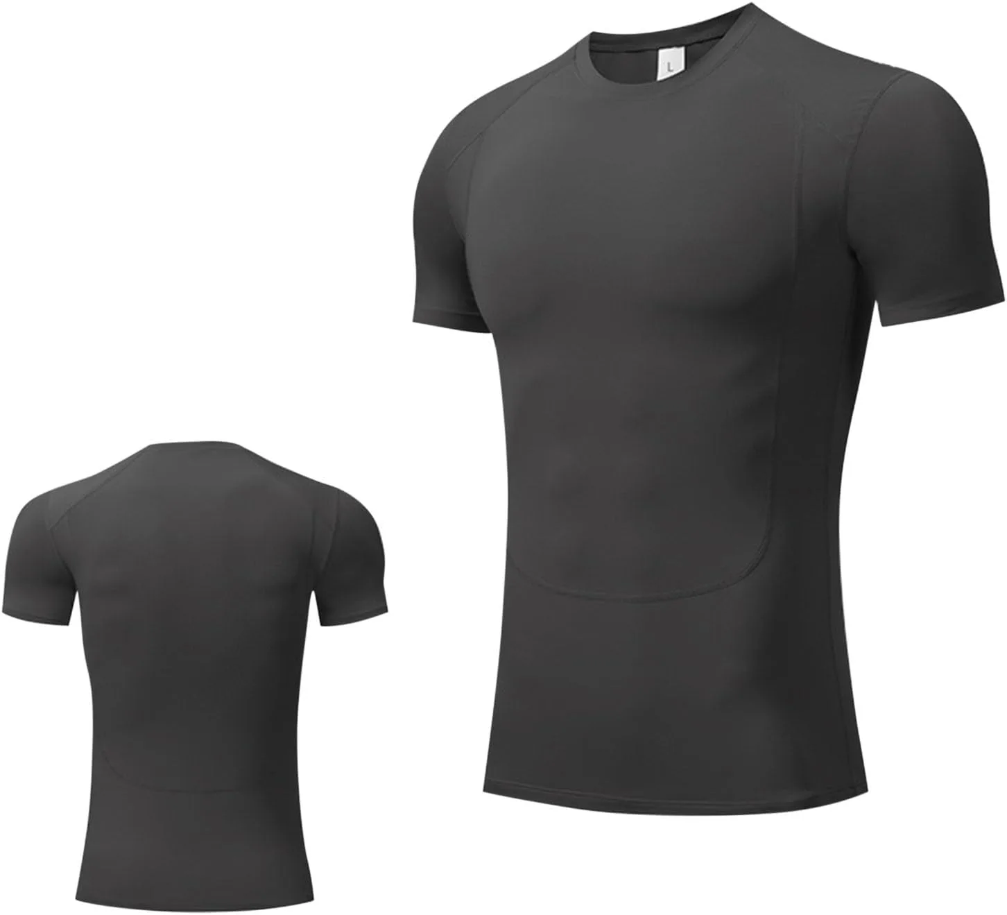 

Мужская футболка Stretch Quick Dry Base Layer с коротким рукавом для тренировок