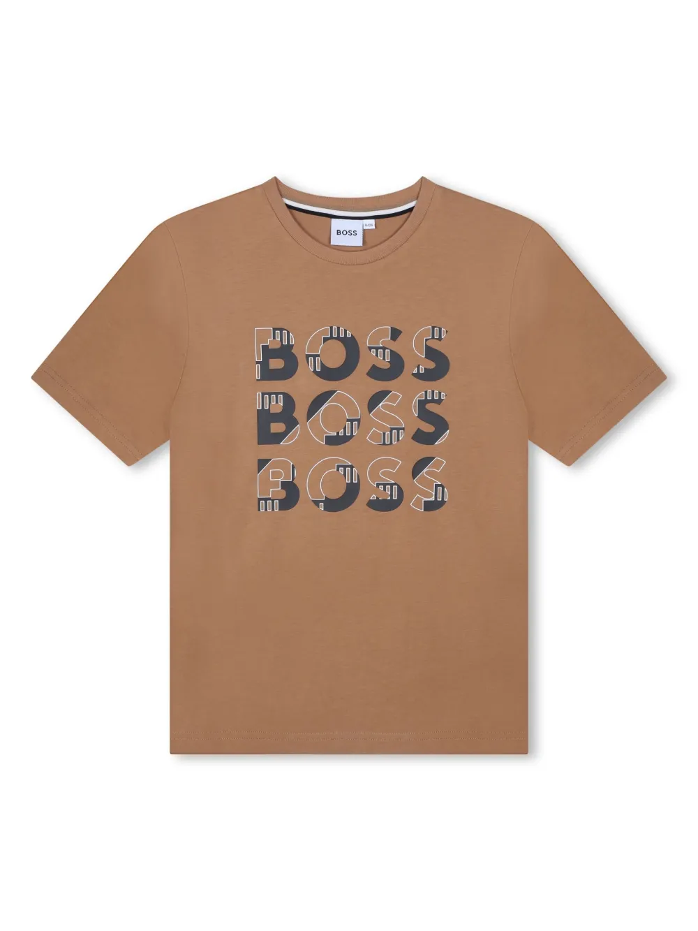 

Футболка с логотипом BOSS Kidswear, нейтральный
