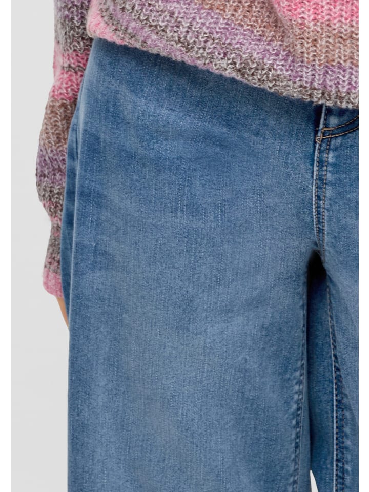 

Тканевые брюки s.Oliver Jeans-Hose lang, синий