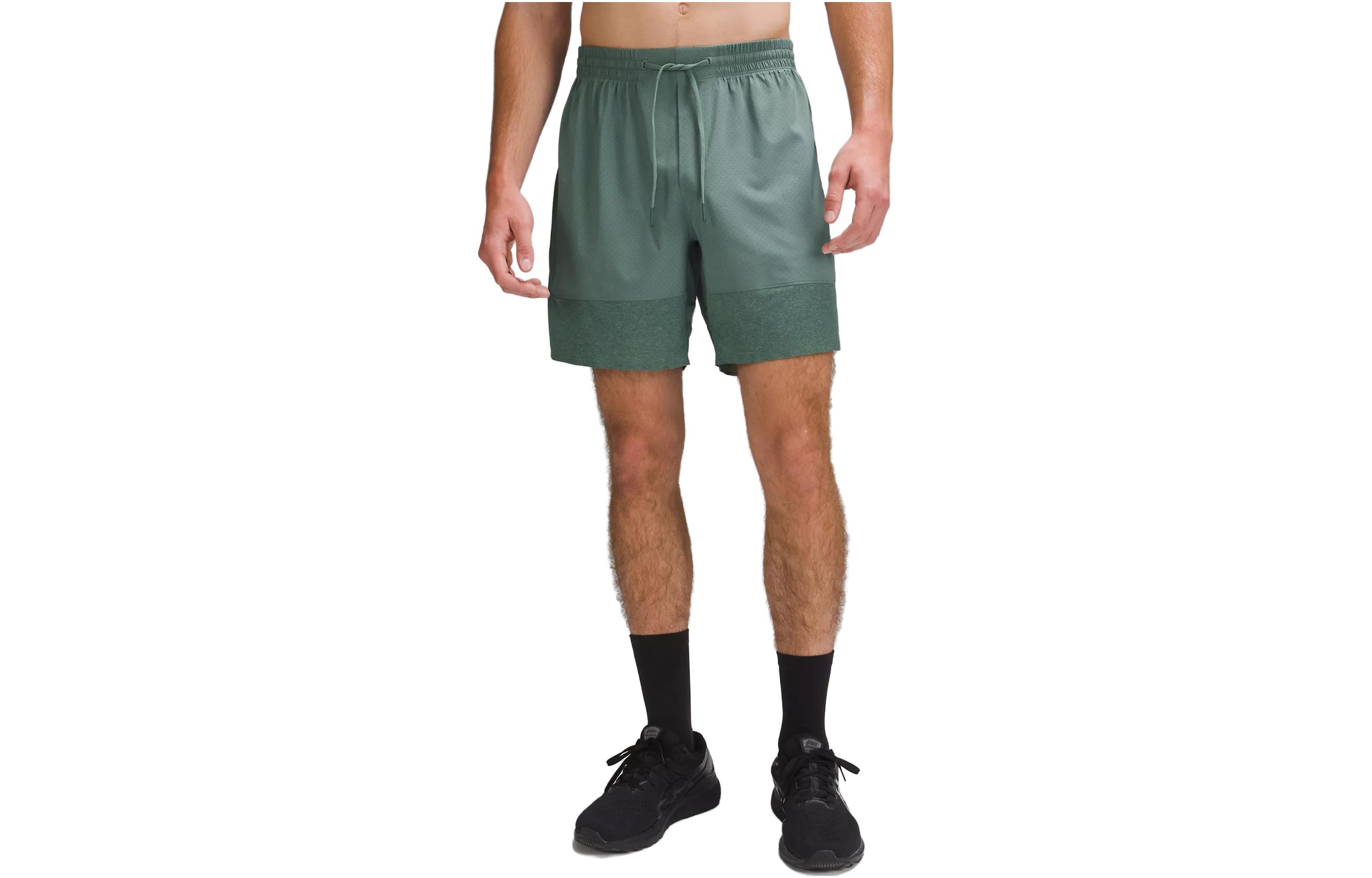 

Lululemon Повседневные шорты мужские зеленые