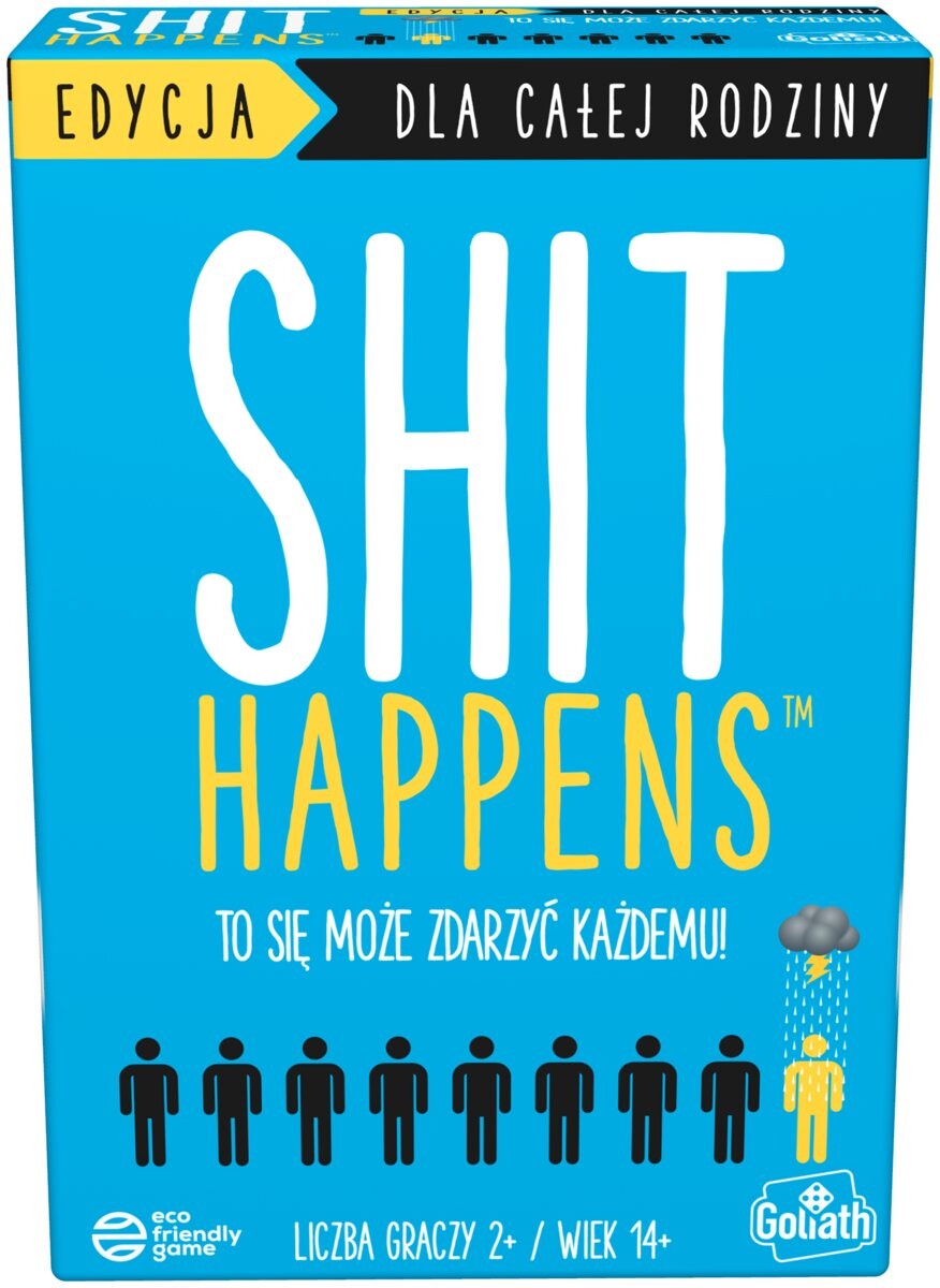 

Голиаф, игра для вечеринок, социальная семейная версия Shit Happens Inna marka