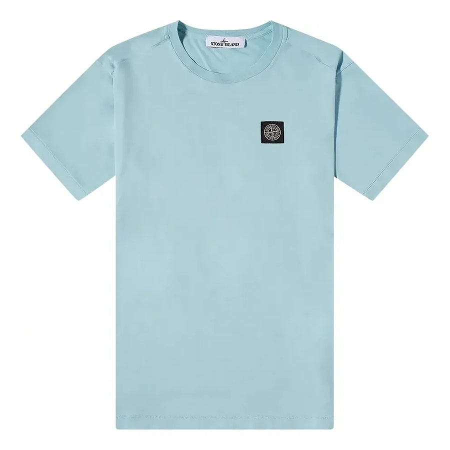 

Футболка STONE ISLAND Logo Patch T-shirt 'Aqua', синий