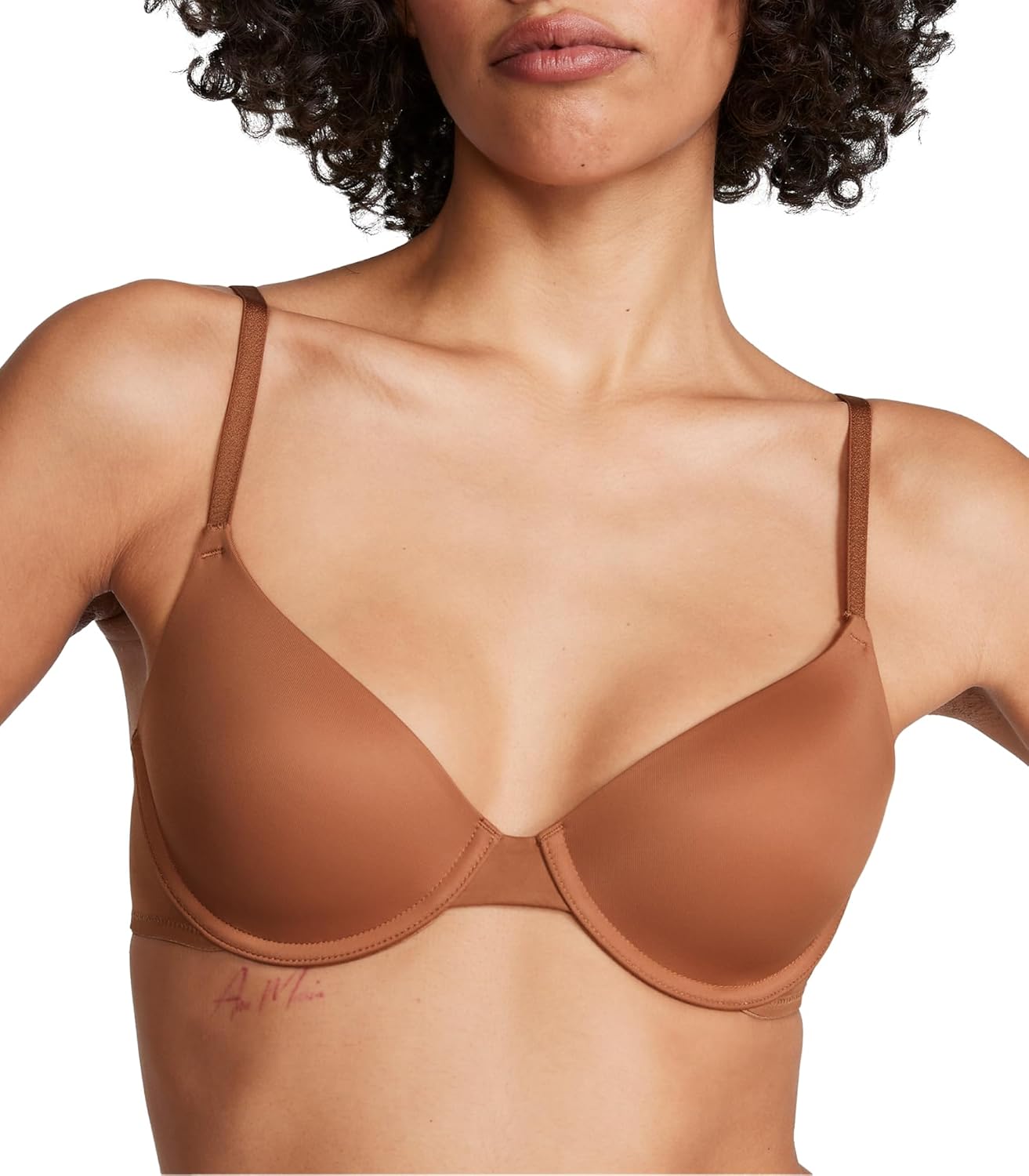 

Victoria's Secret Женский бюстгальтер Pink Wear Everywhere Lightly Lined T-Shirt, Бюстгальтеры для женщин (32A-40DDD), Caramel