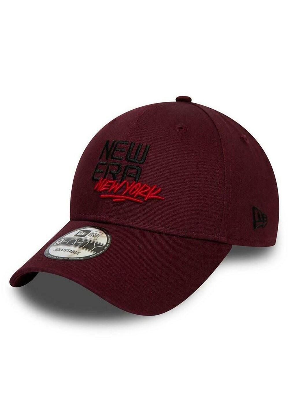 

Бейсболка NEW YORK LOGO COLLECTION 9FORTY ADJUSTABLE New Era, цвет weinrot