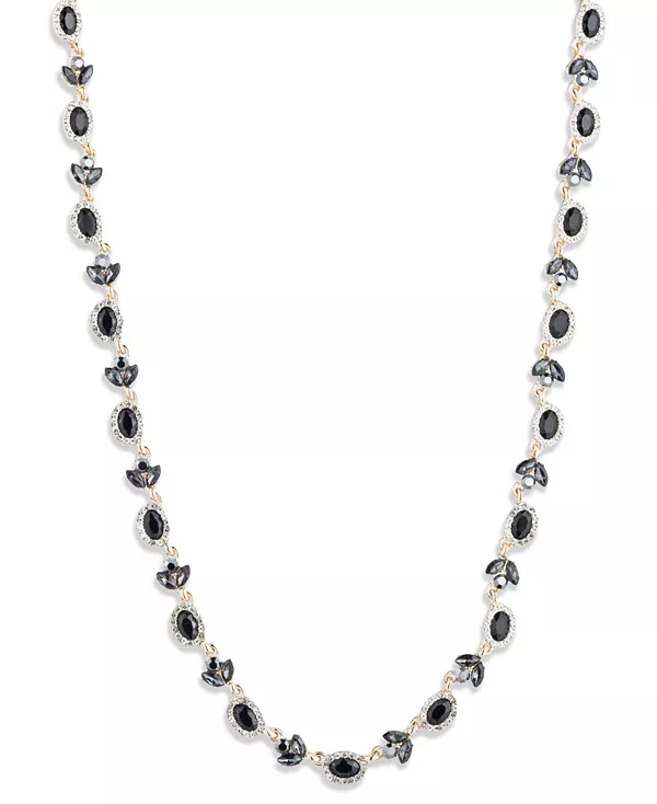 

Ожерелье-Воротник из золотистого стекла и камня Givenchy, black