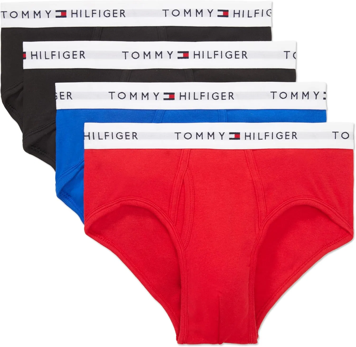 Трусы Tommy Hilfiger, черный, красный, синий