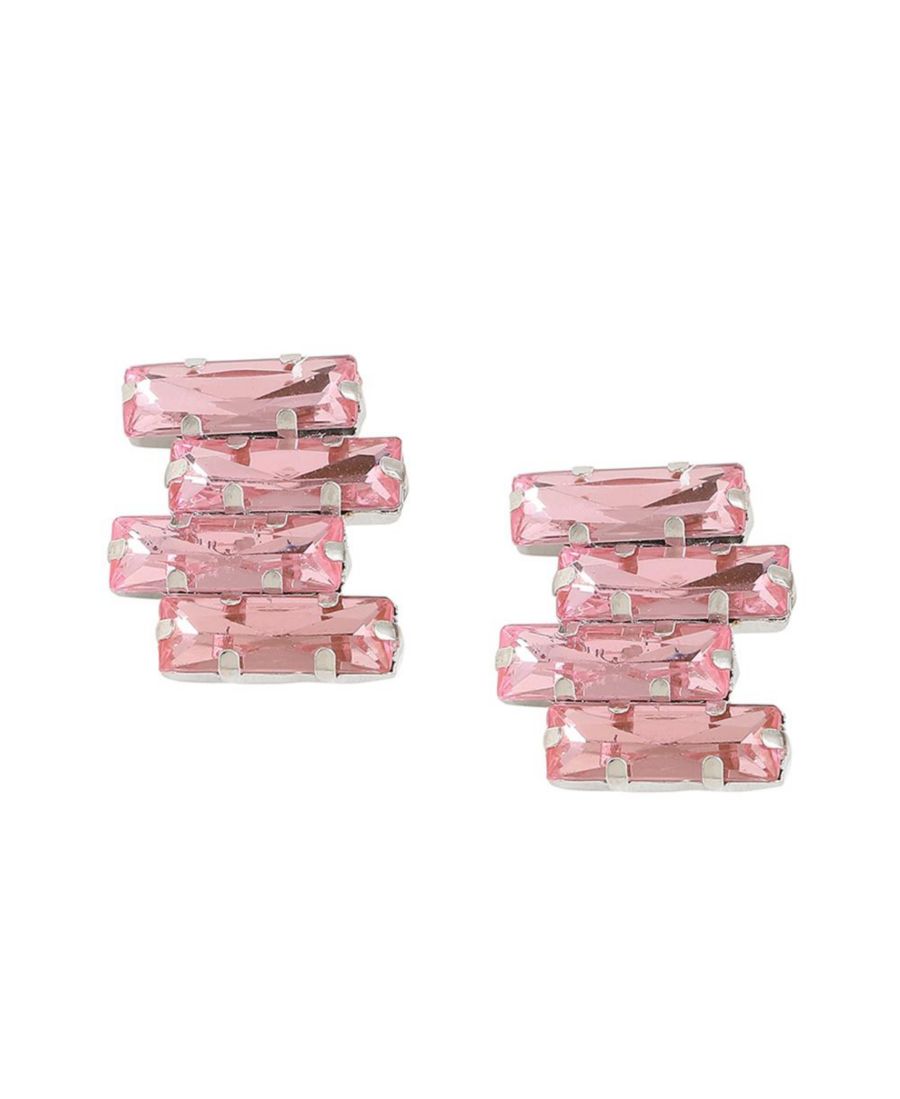 

Женские серьги-гвоздики в виде перекладины SOHI, Pink