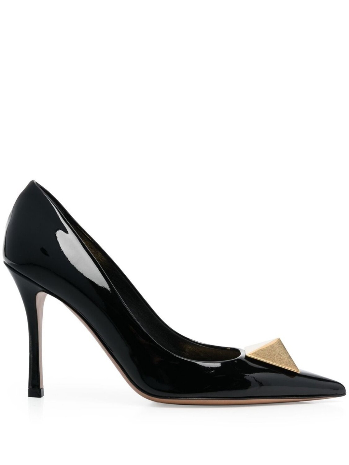 

Valentino Garavani туфли Roman Stud с заостренным носком, черный