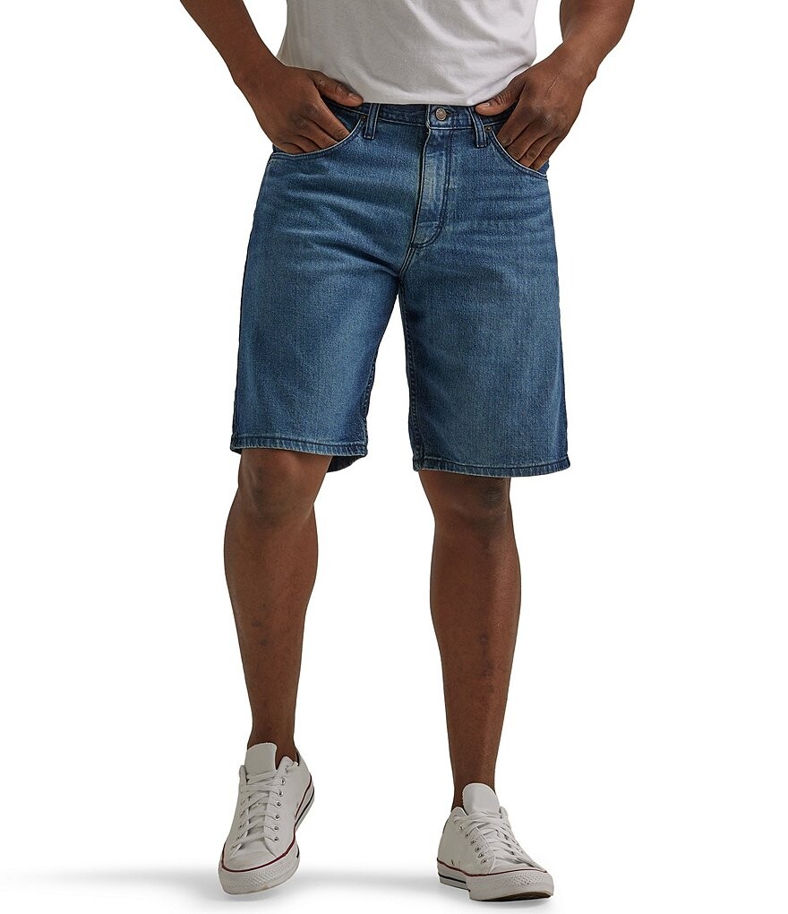 

Wrangler Five-Pocket 10Джинсовые шорты с внутренним швом, синий