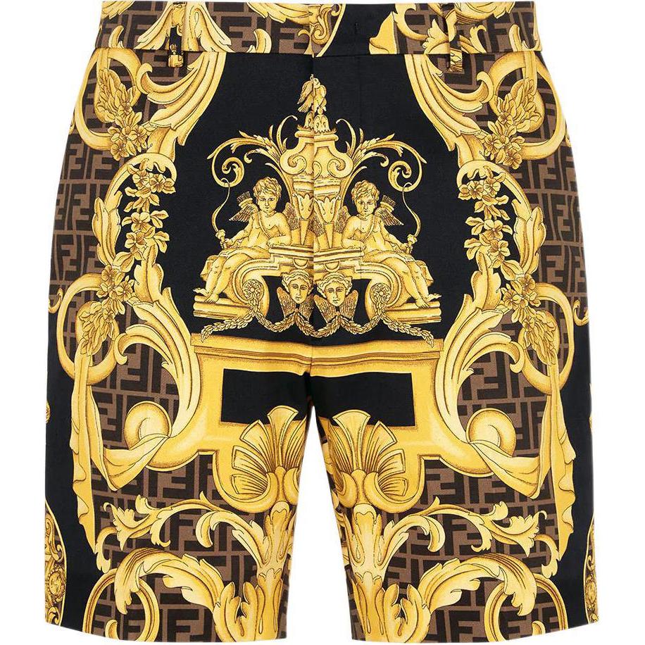 

Летние шорты мужские разноцветные SS22 Casual FENDI, мультиколор