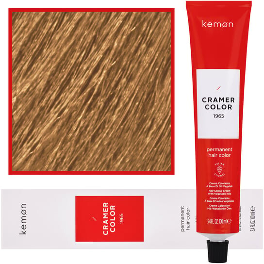 

Мл кремовая краска для волос с растительными маслами 10.33 Deep Gold Platinum Kemon, Cramer Color 100