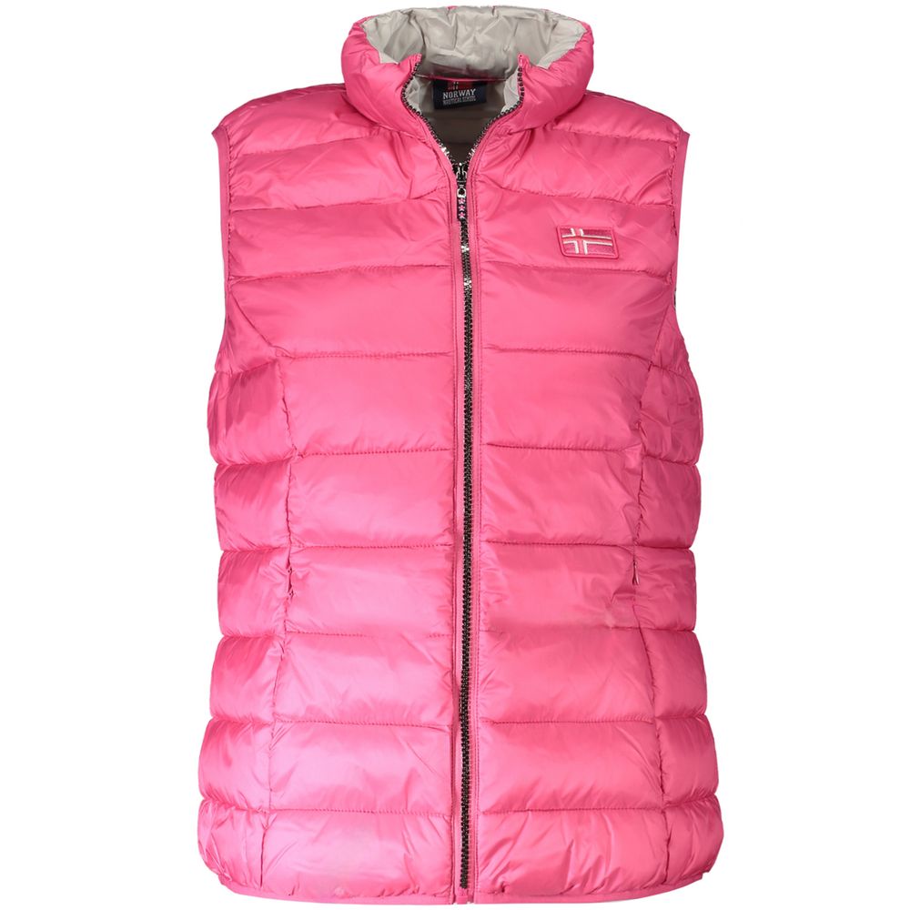 

Женская куртка из розового полиамида Geographical Norway