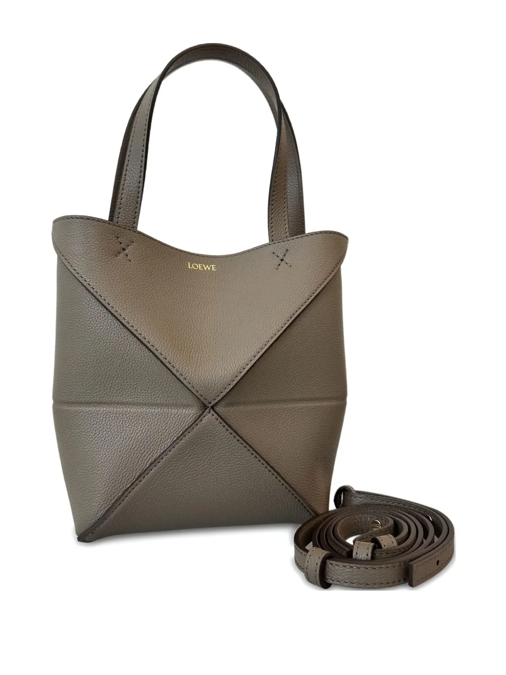 

Сумка через плечо Mini Puzzle Fold LOEWE, нейтральный