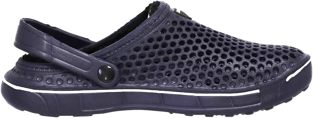 

Мужские удобные легкие садовые сабо NORTY из ЭВА с подкладкой из микрофлиса, размер на 2 меньше обычного, темно-синий