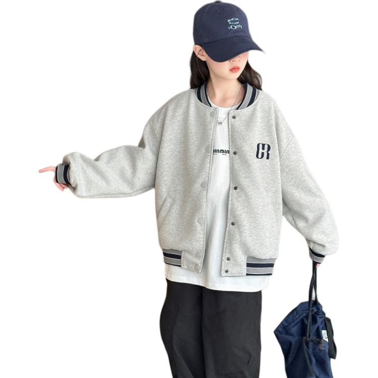 

Бейсбольная куртка для детей 3-7 лет PROTECTCAMEL, серый