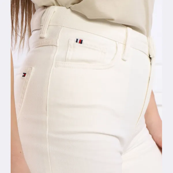 Thxsm dnm hw шорты стандартного кроя джинсовая ткань Tommy Hilfiger, белый — фото 4