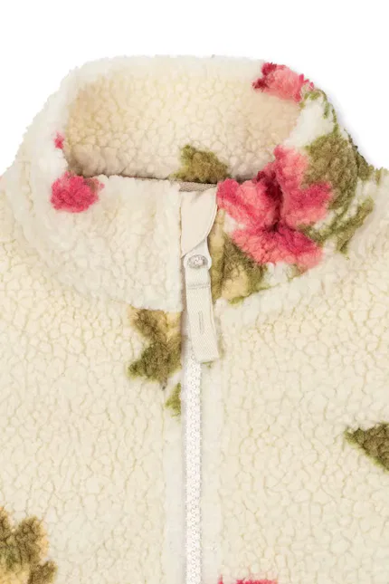 Куртка детская утепленная JODY TEDDY JACKET Konges Sløjd, бежевый — фото 4