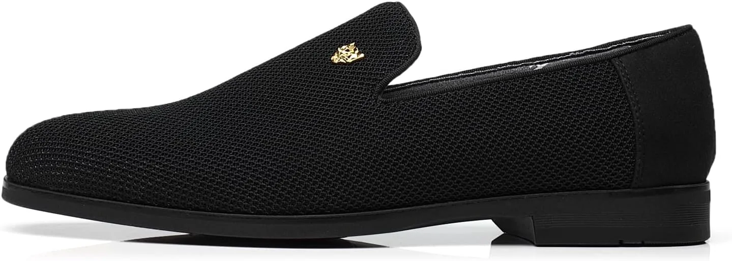 

Мужские лоферы туфли-слипоны для вождения, для вечернего костюма и смокинга FOEVTRUE, черный