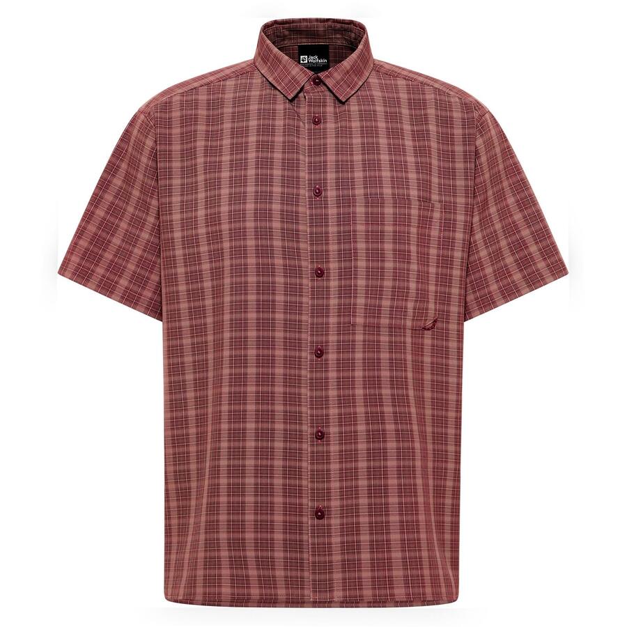 

JACK WOLFSKIN Рубашка мягкая, удобная и простая в уходе мужская - Meseta Shirt M