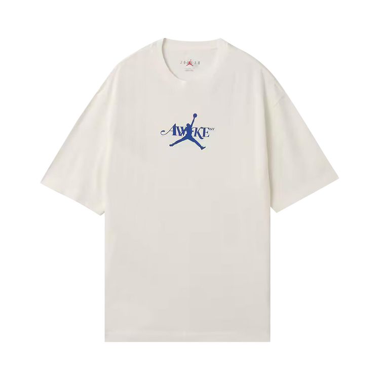 

Футболка Air Jordan x Awake NY Solid Tee Sail/Game Royal, белый