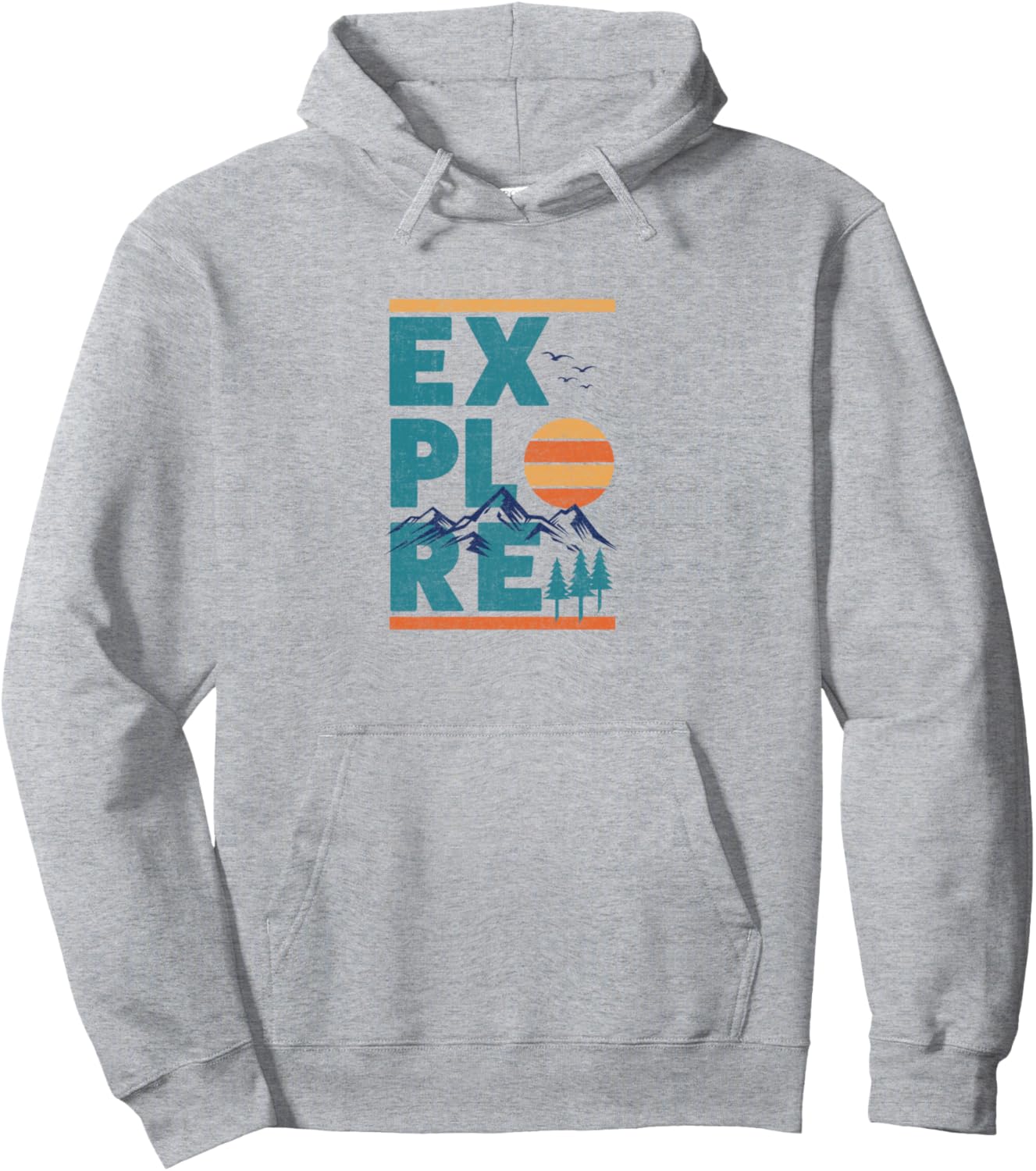 

Толстовка Explore Mountains Sunset Word Stack Hoodie, серая Trendy Apparel, Серый, Толстовка Explore Mountains Sunset Word Stack Hoodie, серая Trendy Apparel
