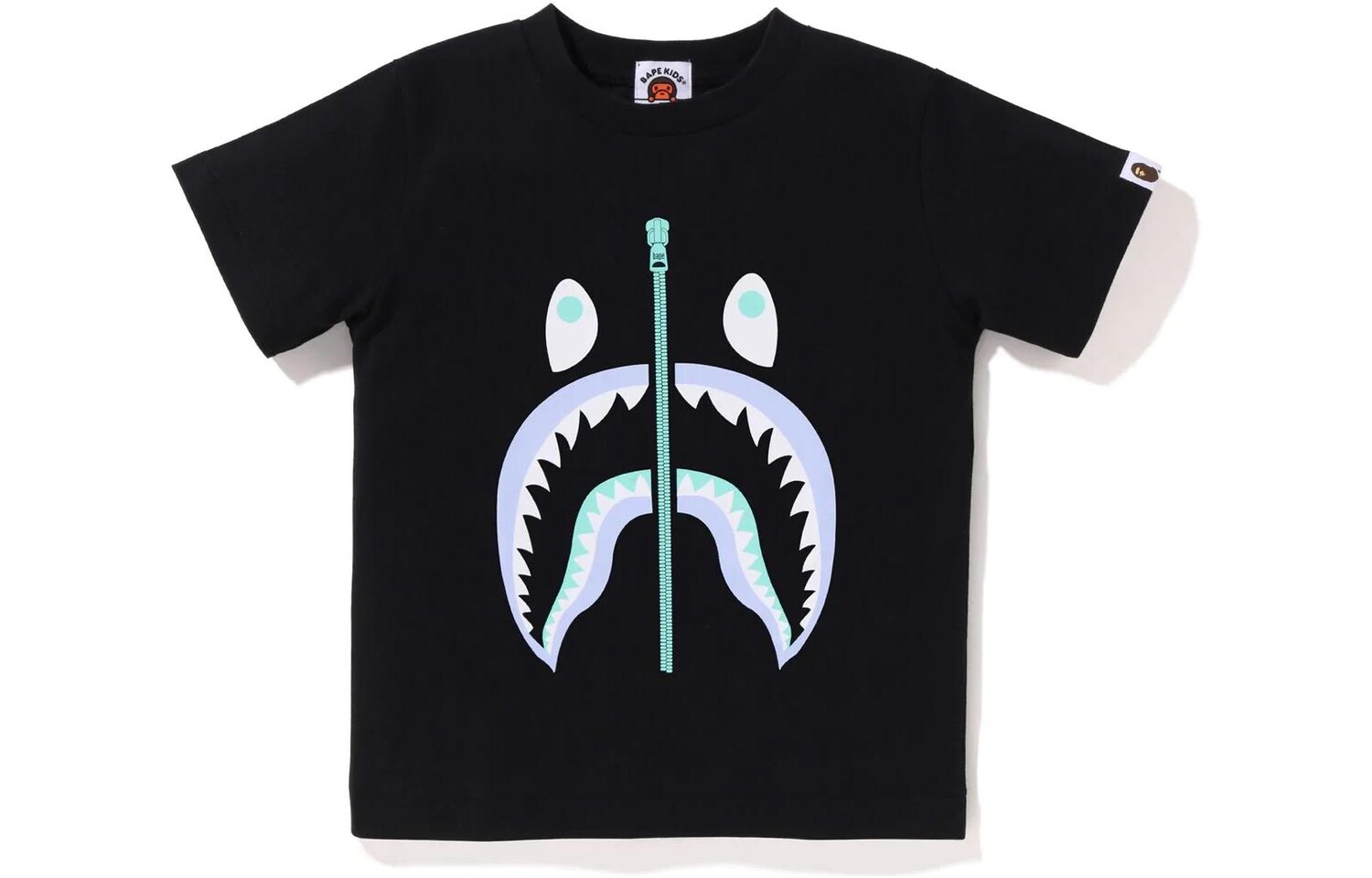 Детская футболка A Bathing Ape, зеленый — фото 3