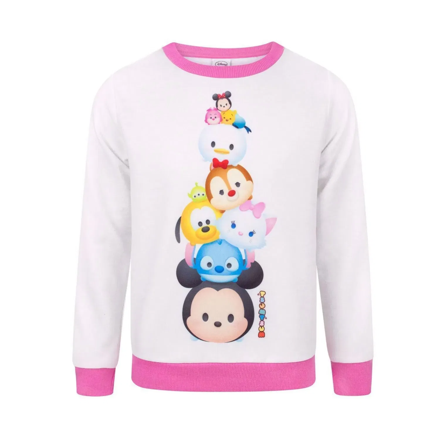 Детский свитшот Disney Tsum Tsum, белый, белый