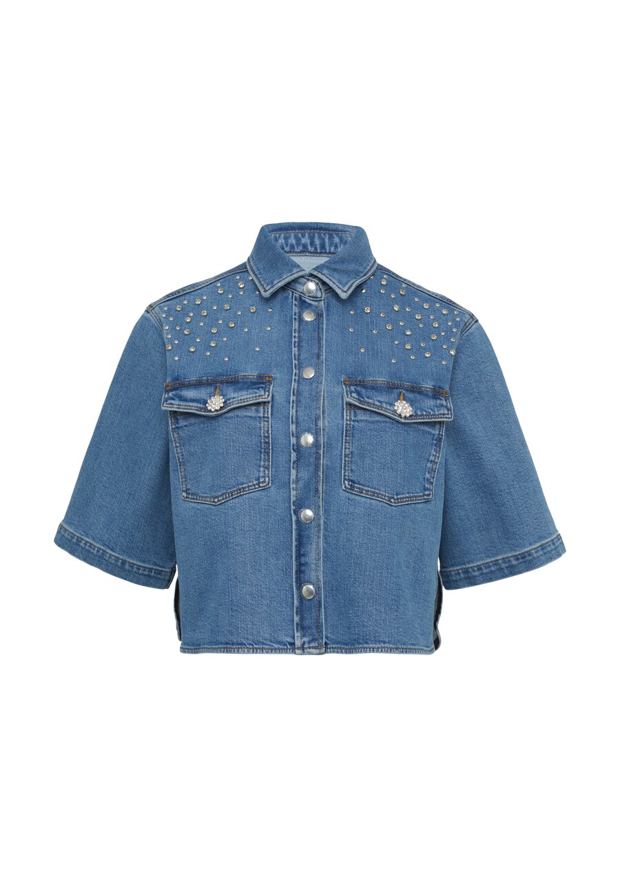 

Блуза s.Oliver BLACK LABEL, Blue Denim