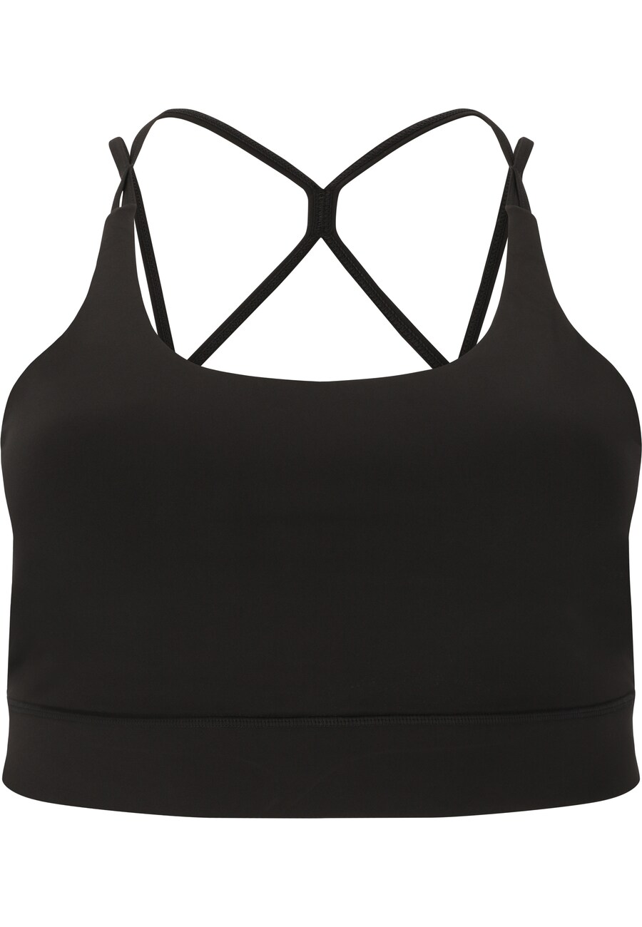 

Спортивный бюстгальтер со средней поддержкой Q by Endurance Thalia, черный