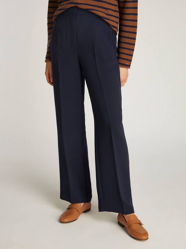 

Свободные брюки из крепа Tommy Hilfiger, цвет Dark Night Navy