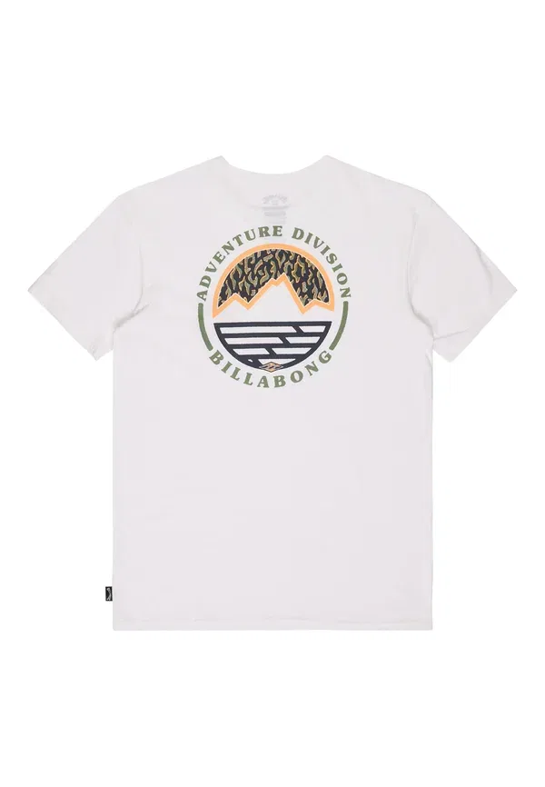 Футболка с принтом Rockies Billabong, белый — фото 2