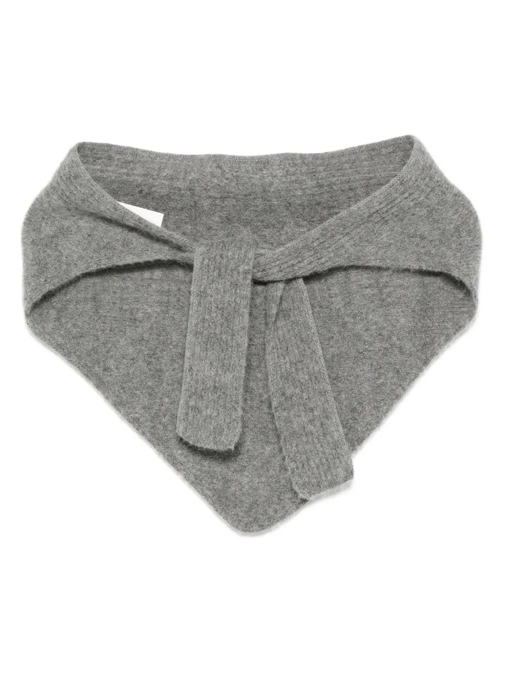 

Треугольный шарф JACQUEMUS, серый