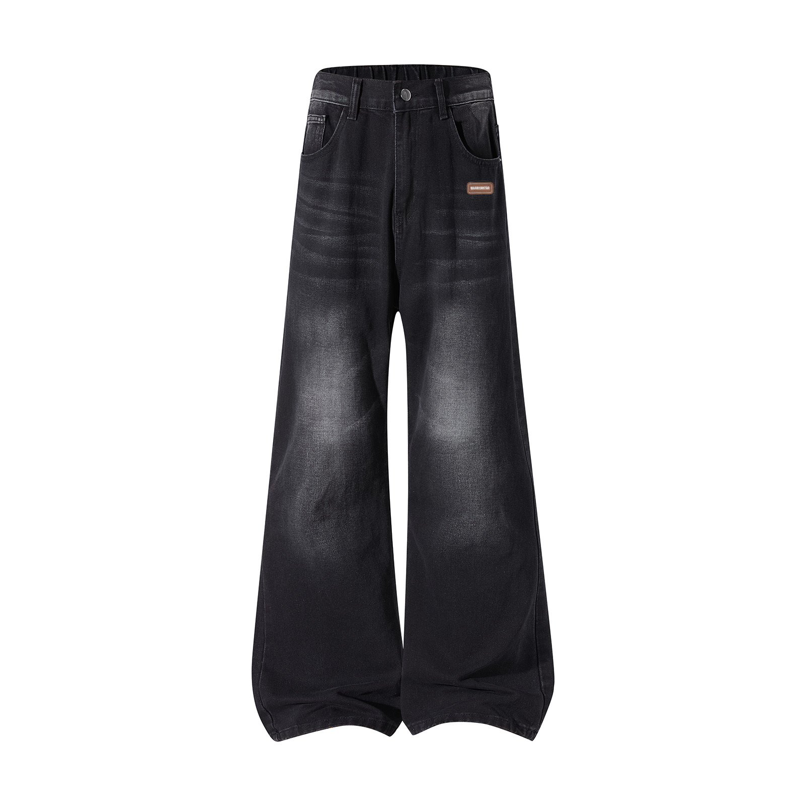 

Джинсы Unisex Moderate Straight Fit WARRIOR, черный серый[free diy badge]