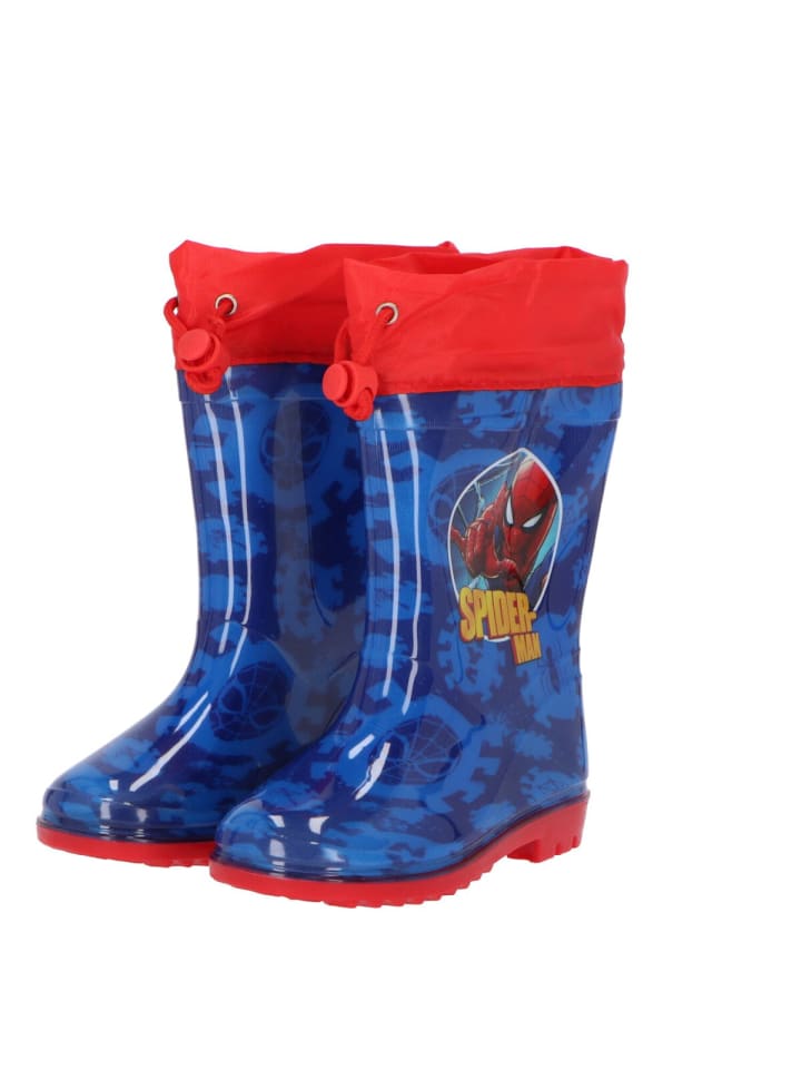 Резиновые сапоги Spiderman Regenstiefel Wasserdichte Outdoor-Gummistiefel, синий — фото 4