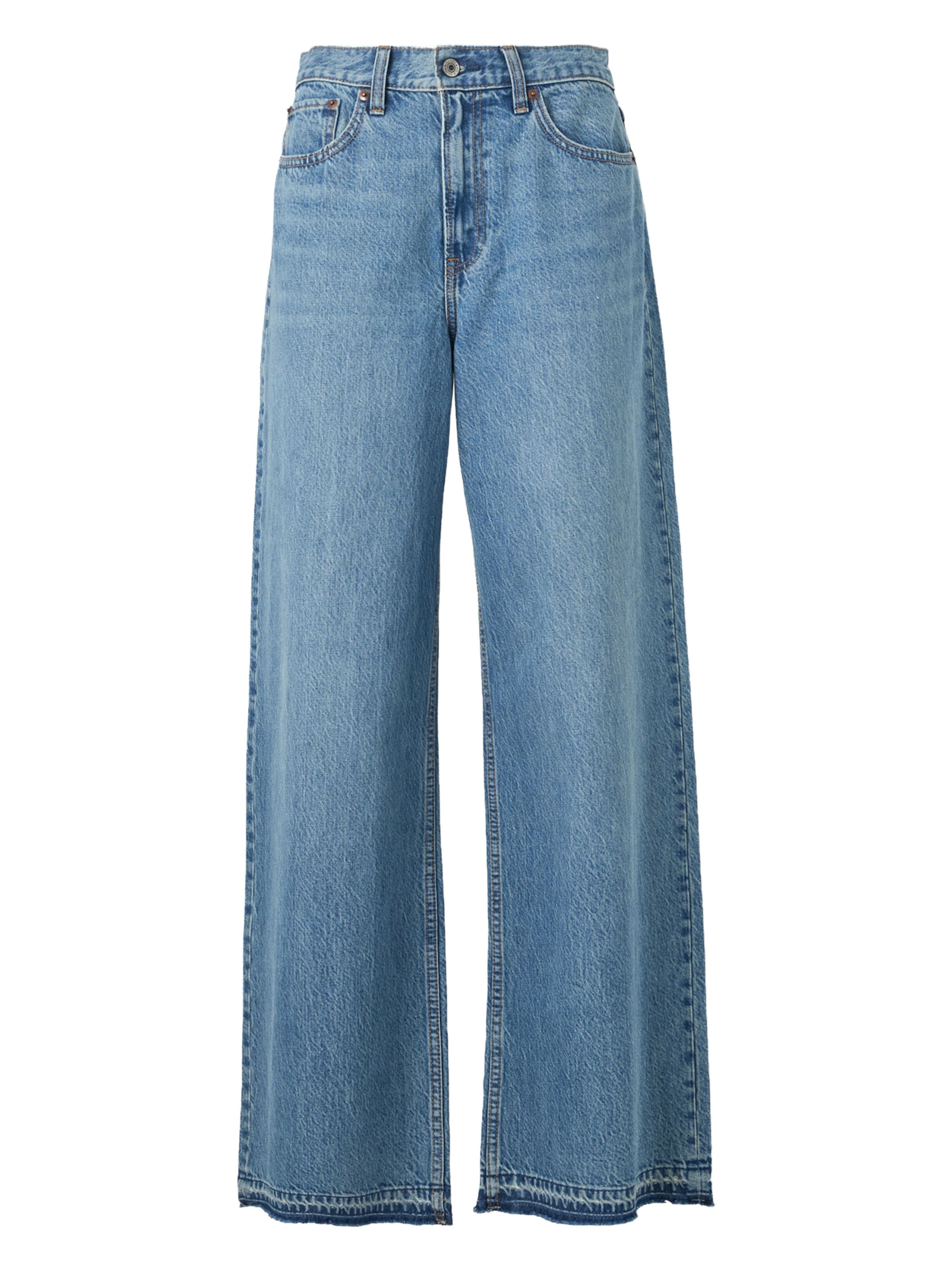 

Abercrombie & Fitch Джинсы Wide Leg в синем дениме