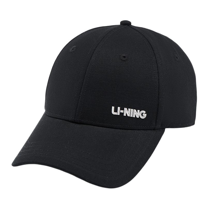 

LINING Хлопковая бейсболка унисекс базовая черная, Basic Black
