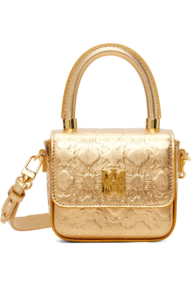 

Amiri Сумка Gold ma quad nano