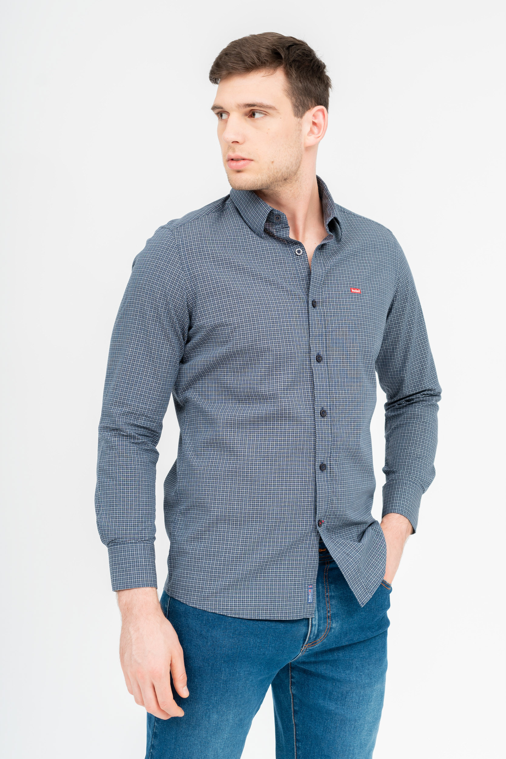 

Рубашка MODERN FIT Budmil, синий
