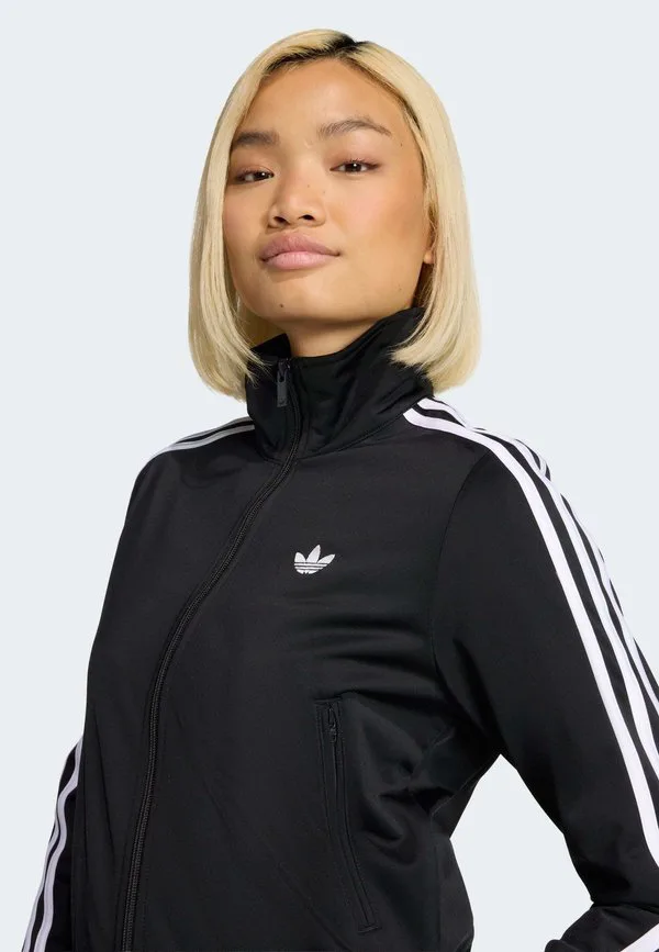 Классическая тренировочная куртка firebird Adidas Originals, Black/White — фото 3