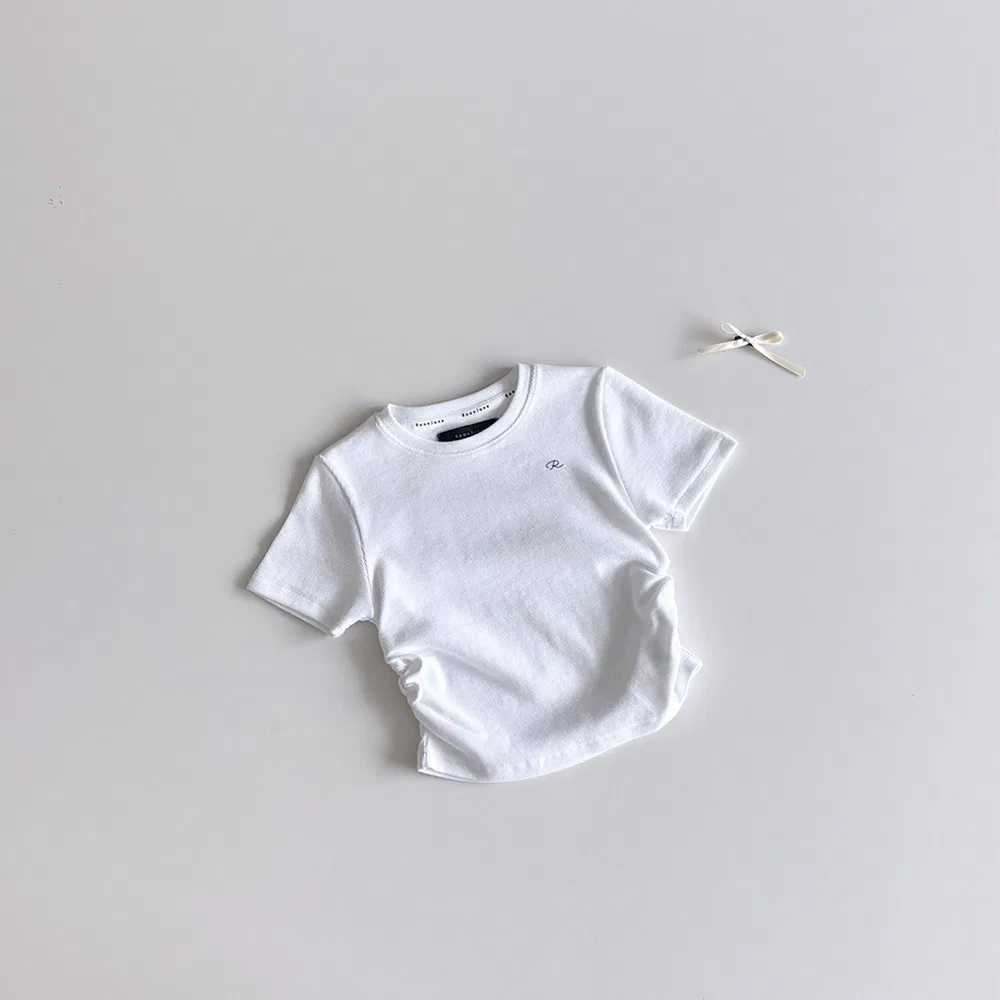 Детская футболка в рубчик Plain от Roanjane