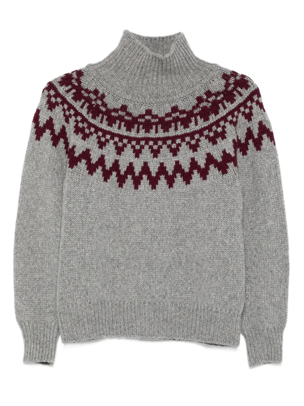 

Кашемировый свитер с высоким воротником Incentive! Cashmere, серый
