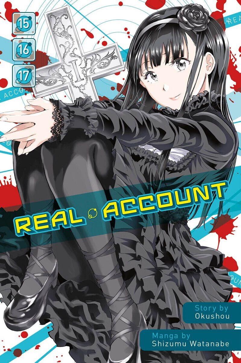 

Манга Real Account Manga Omnibus Volume 15-17