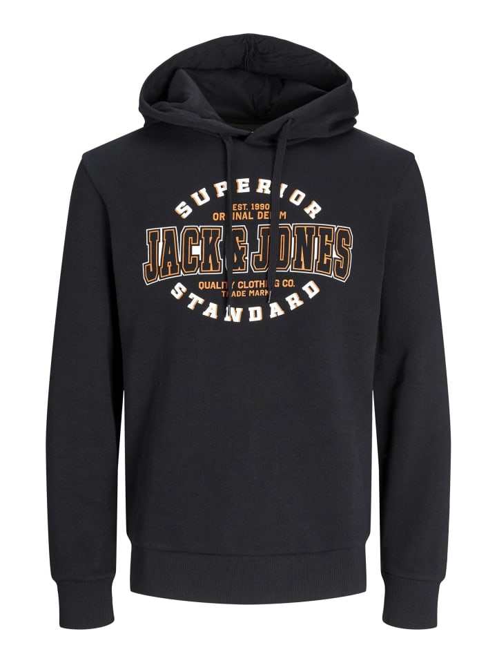 

Толстовка с капюшоном Jack & Jones, черный