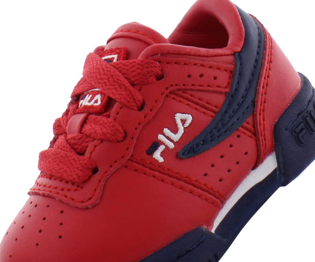 Детские кроссовки Fila Original Fitness для мальчиков, размер, красный/синий/темно-синий — фото 3