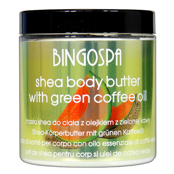 

Масло ши для тела с маслом зеленого кофе, 250 г Bingospa